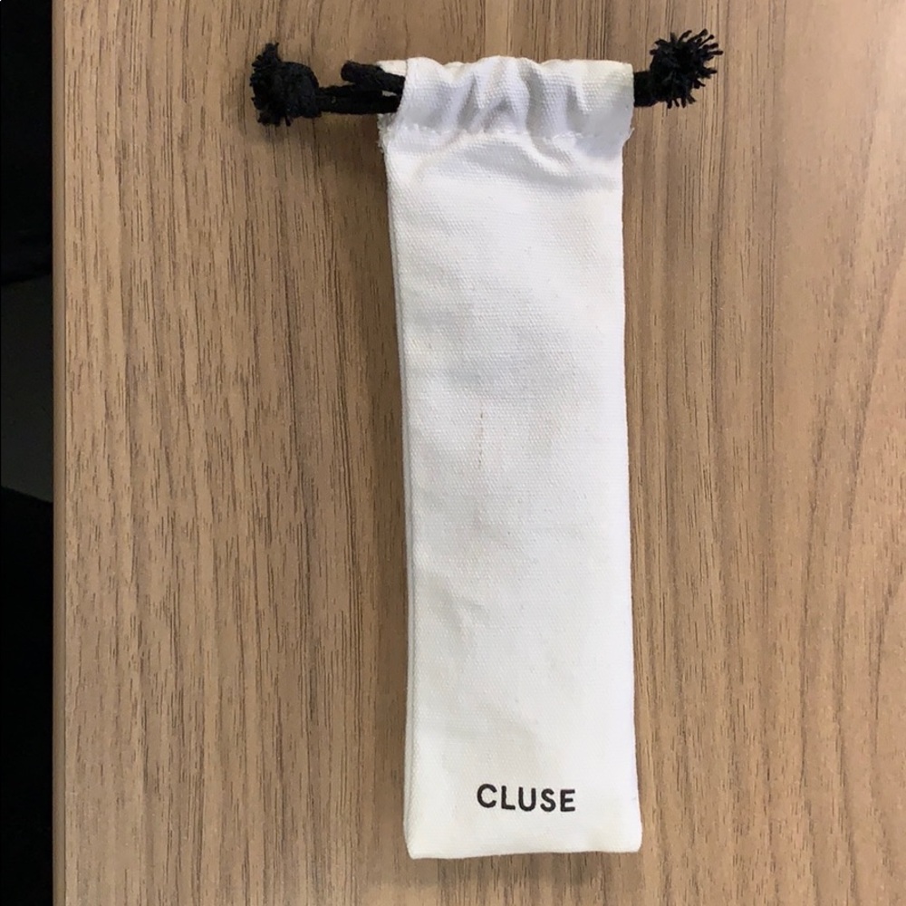 BRAND NEW, 12mm CLUSE bands, hazelnut & black
